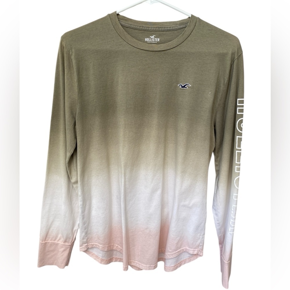 Y2K Hollister Ombre Top Size Small Green White Pink
